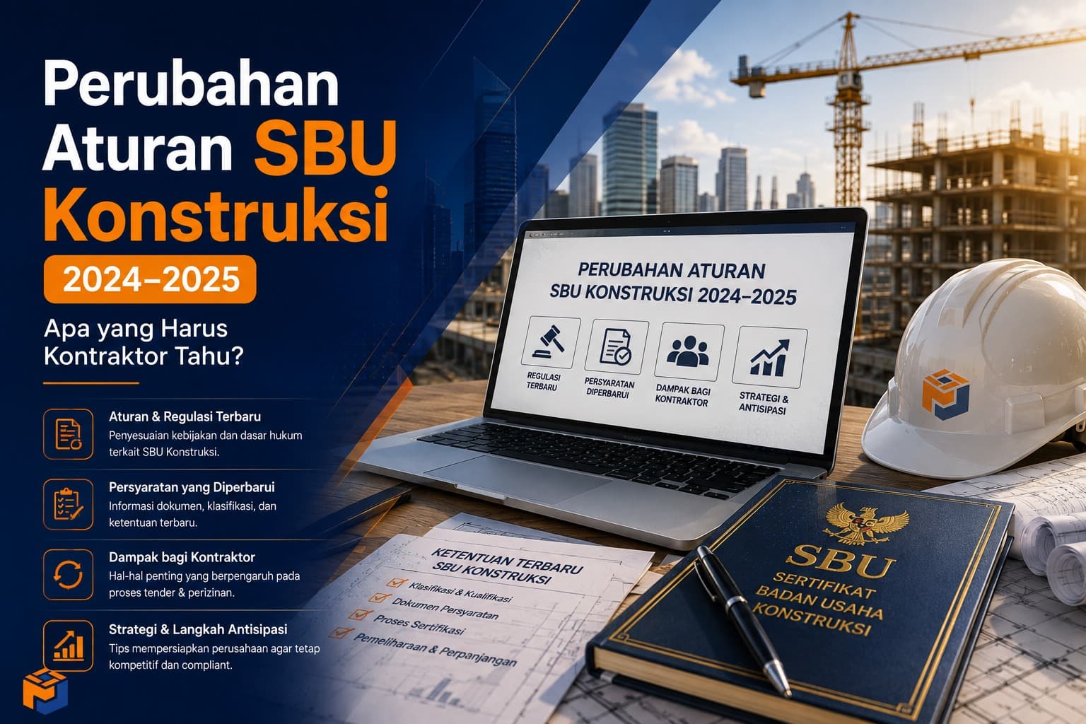 Gambar artikel: Perubahan Aturan SBU Konstruksi 2024–2025: Apa yang Harus Kontraktor Tahu?